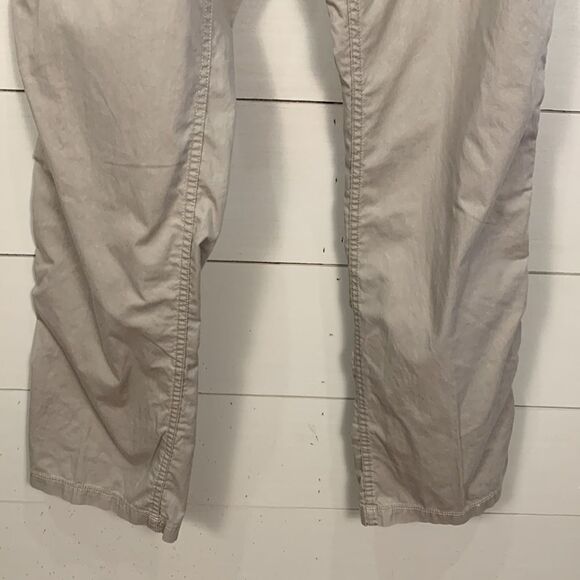 Horny Toad grey athletic chino style pants woman’s size 8 - Picture 4 of 11